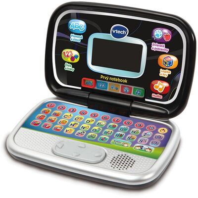 Vtech Prvý notebook – čierny SK Vtech Prvý notebook – čierny SK