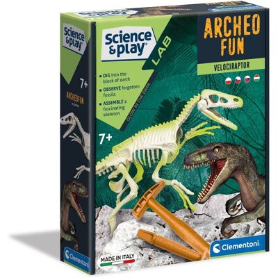 Clementoni Vykopávky velociraptor Clementoni Vykopávky velociraptor