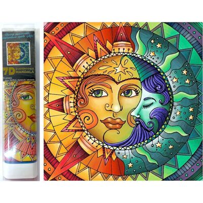 NORIMPEX 7D Mesiac so slnkom 30 × 30 cm NORIMPEX 7D Mesiac so slnkom 30 × 30 cm