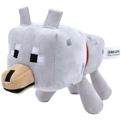 Plush Minecraft Vlk 22 cm Plush Minecraft Vlk 22 cm