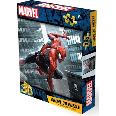PRiME 3D Puzzle s 3D efektom 300 dielikov Spider-Man: Strážca mesta PRiME 3D Puzzle s 3D efektom 300 dielikov Spider-Man: Strážca mesta
