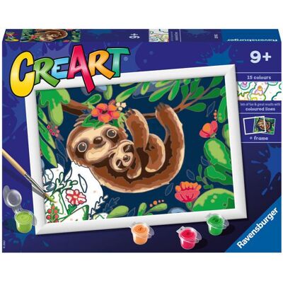Ravensburger Kreatívne a výtvarné hračky 201952 CreArt Roztomilé leňochody Ravensburger Kreatívne a výtvarné hračky 201952 CreArt Roztomilé leňochody
