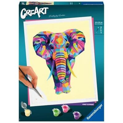 Ravensburger Kreatívne a výtvarné hračky 202034 CreArt Vtipný slon Ravensburger Kreatívne a výtvarné hračky 202034 CreArt Vtipný slon