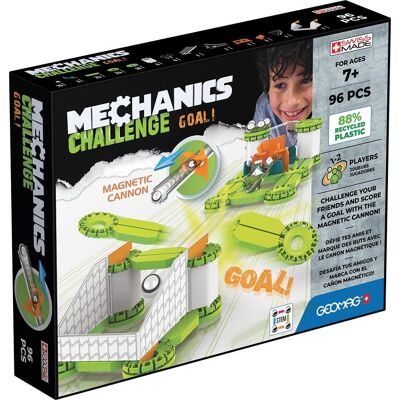 Geomag Mechanics Recycled Challenge Goall 96 dielikov Geomag Mechanics Recycled Challenge Goall 96 dielikov