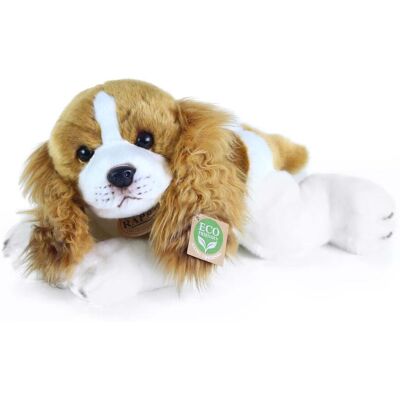 RAPPA Plyšový pes gavalier king charles španiel ležiaci 30 cm, Eco-Friendly RAPPA Plyšový pes gavalier king charles španiel ležiaci 30 cm, Eco-Friendly