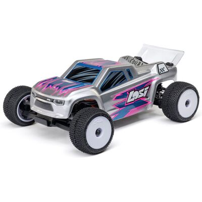 Losi Micro-T 1:28 RTR strieborné Losi Micro-T 1:28 RTR strieborné