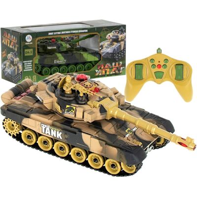 IKONKA RC vojnový tank 9993 2,4 GHz desert IKONKA RC vojnový tank 9993 2,4 GHz desert