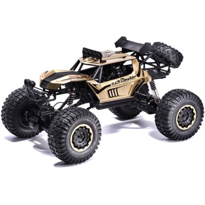 IKONKA RC auto Rock Crawler 2,4 GHz 1 : 8 51 cm zlaté IKONKA RC auto Rock Crawler 2,4 GHz 1 : 8 51 cm zlaté