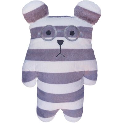 SCANquilt plyšová hračka FRIEND – CRAFTHOLIC Sloth JR pruhy bielo-sivá SCANquilt plyšová hračka FRIEND – CRAFTHOLIC Sloth JR pruhy bielo-sivá