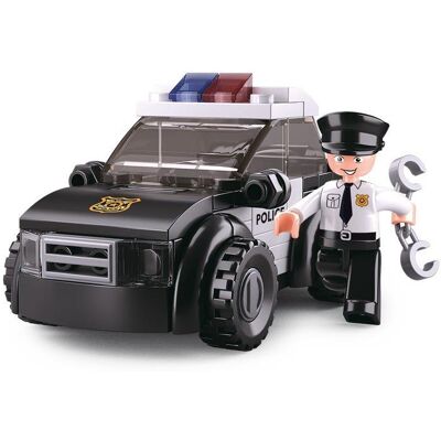 Sluban Polícia 4into1 M38-B0638D Hliadkové vozidlo Sluban Polícia 4into1 M38-B0638D Hliadkové vozidlo
