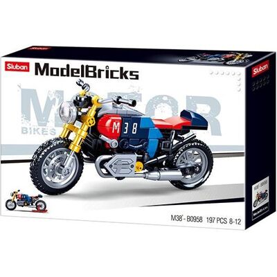 Sluban Model Bricks M38-B0958 Motorka Café racer Sluban Model Bricks M38-B0958 Motorka Café racer