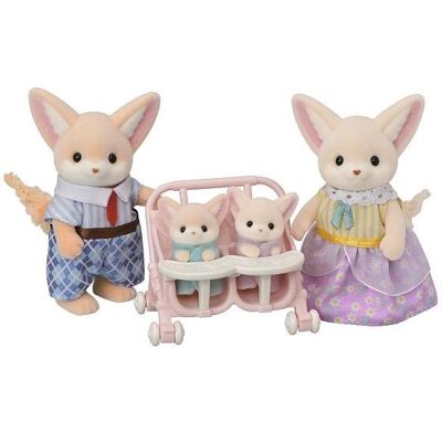 Sylvanian families Rodina fénok s dvojčatami Sylvanian families Rodina fénok s dvojčatami
