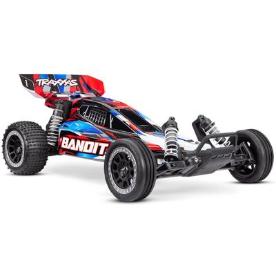 Traxxas Bandit 1:10 HD RTR červený Traxxas Bandit 1:10 HD RTR červený