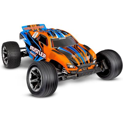 Traxxas Rustler 1:10 HD RTR oranžový Traxxas Rustler 1:10 HD RTR oranžový