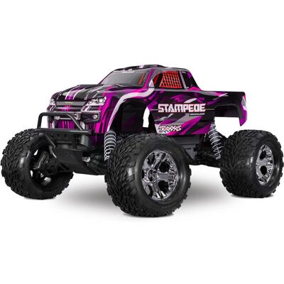 Traxxas Stampede 1:10 BL-2s RTR ružový Traxxas Stampede 1:10 BL-2s RTR ružový
