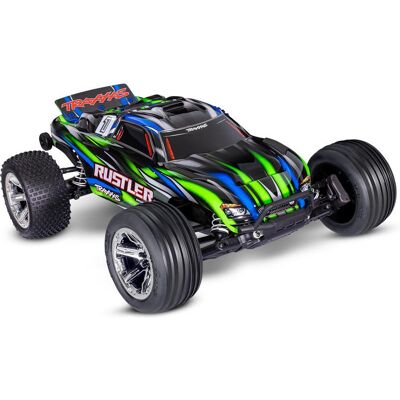 Traxxas Rustler 1:10 BL-2s RTR zelený Traxxas Rustler 1:10 BL-2s RTR zelený