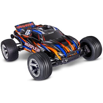 Traxxas Rustler 1:10 BL-2s RTR oranžový Traxxas Rustler 1:10 BL-2s RTR oranžový