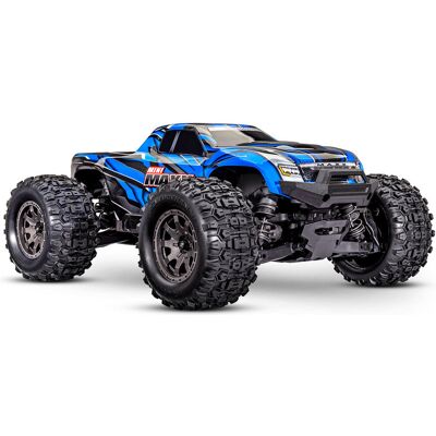 Traxxas Mini Maxx 1:12 BL-2s RTR modré Traxxas Mini Maxx 1:12 BL-2s RTR modré