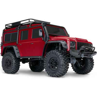 Traxxas TRX-4 Land Rover Defender 1:10 RTR červené Traxxas TRX-4 Land Rover Defender 1:10 RTR červené