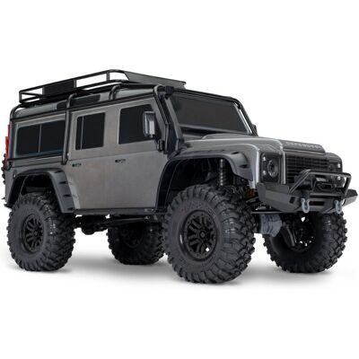 Traxxas TRX-4 Land Rover Defender 1:10 RTR strieborný Traxxas TRX-4 Land Rover Defender 1:10 RTR strieborný