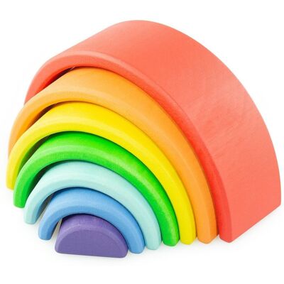 Ulanik Montessori drevená hračka Rainbow Small Ulanik Montessori drevená hračka Rainbow Small