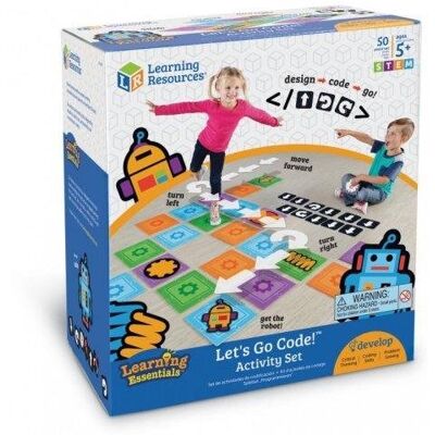 Learning Resources Learning Recources Pohybová hra – učenie kódovania – Let'S Go Code! Learning Resources Learning Recources Pohybová hra – učenie kódovania – Let'S Go Code!