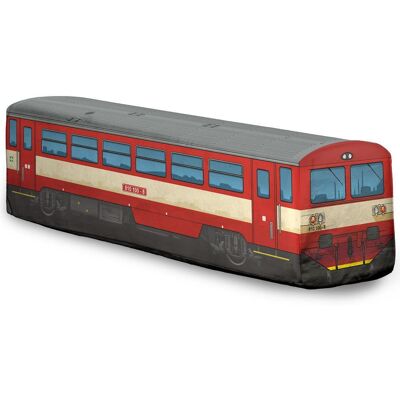IMPAR Plyšový vláčik 810 – červený IMPAR Plyšový vláčik 810 – červený