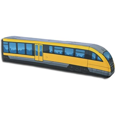 IMPAR Plyšový vláčik Desiro – žltý IMPAR Plyšový vláčik Desiro – žltý