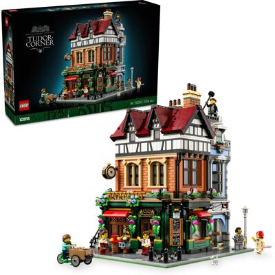 Lego Icons 10350 Dom na rohu v tudorovskom štýle Lego Icons 10350 Dom na rohu v tudorovskom štýle