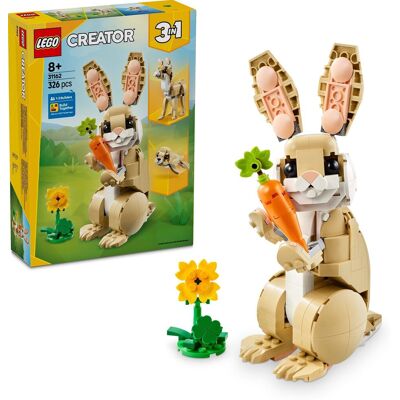 Lego Creator 3 v 1 31162 Roztomilý zajačik Lego Creator 3 v 1 31162 Roztomilý zajačik