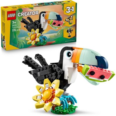 Lego Creator 3 v 1 31173 Divoké zvieratá: Tropický tukan Lego Creator 3 v 1 31173 Divoké zvieratá: Tropický tukan