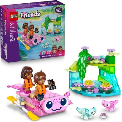 Lego Friends 42681 Dobrodružný čln s axolotlami Lego Friends 42681 Dobrodružný čln s axolotlami