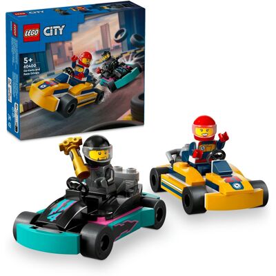 Lego City 60400 Motokáry a pretekári Lego City 60400 Motokáry a pretekári