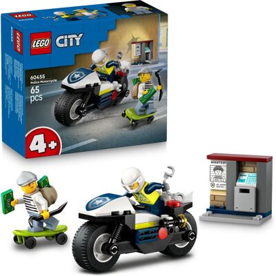 Lego City 60455 Naháňačka na policajnej motorke Lego City 60455 Naháňačka na policajnej motorke