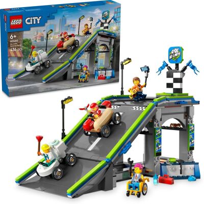 Lego City 60460 Tvoje pravidlá: Pretekárska dráha s rampami Lego City 60460 Tvoje pravidlá: Pretekárska dráha s rampami