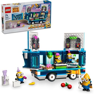 Lego Ja, zloduch 4 75581 Mimoni a ich hudobná párty autobus Lego Ja, zloduch 4 75581 Mimoni a ich hudobná párty autobus