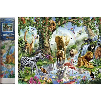 Norimpex Život v džungli 30 × 40 cm Norimpex Život v džungli 30 × 40 cm