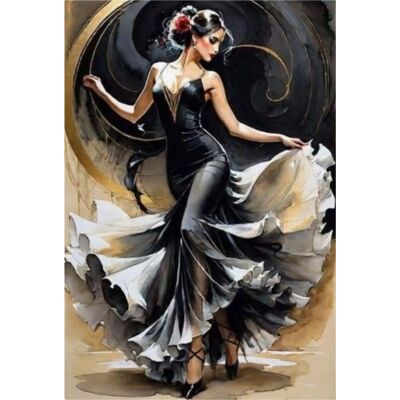 Norimpex Vo víre flamenca 30 × 40 cm Norimpex Vo víre flamenca 30 × 40 cm