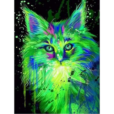 Norimpex Fluorescenčná mačka 30 × 40 cm Norimpex Fluorescenčná mačka 30 × 40 cm