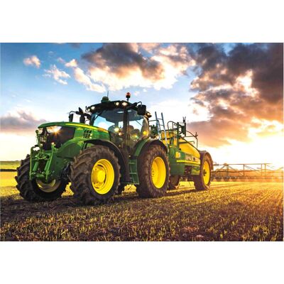 Norimpex Traktor John Deere na poli 30×40 cm Norimpex Traktor John Deere na poli 30×40 cm