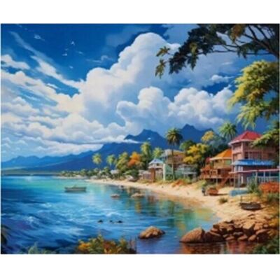 Norimpex Slnečné pobrežie 30 × 40 cm Norimpex Slnečné pobrežie 30 × 40 cm