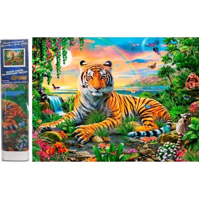 Norimpex Kráľ džungle 30 × 40 cm Norimpex Kráľ džungle 30 × 40 cm