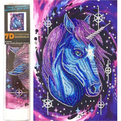 Norimpex 7D Hviezdny jednorožec 30 × 40 cm Norimpex 7D Hviezdny jednorožec 30 × 40 cm