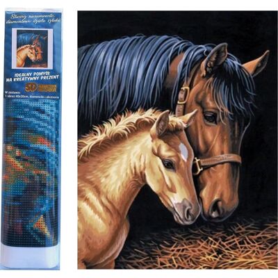 Norimpex Kobyla s žriebäťom 30 × 40 cm Norimpex Kobyla s žriebäťom 30 × 40 cm