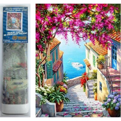 Norimpex Schody nad morom 30 × 40 cm Norimpex Schody nad morom 30 × 40 cm