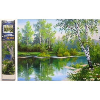 Norimpex Jarná krajina 30 × 40 cm Norimpex Jarná krajina 30 × 40 cm