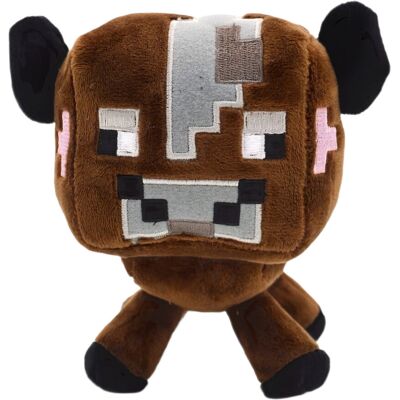 Plush Minecraft Krava hnedá 23 cm Plush Minecraft Krava hnedá 23 cm