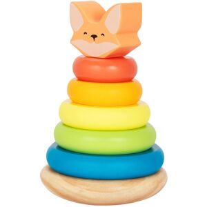 BusyKids Dřevěná pyramida Liška BusyKids Dřevěná pyramida Liška