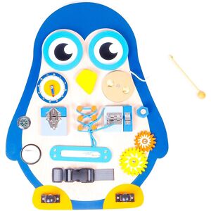 Aga4Kids Montessori drevená tabuľa Tučniak Aga4Kids Montessori drevená tabuľa Tučniak