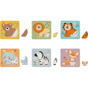 BusyKids Montessori puzzle - Zvířata BusyKids Montessori puzzle - Zvířata
